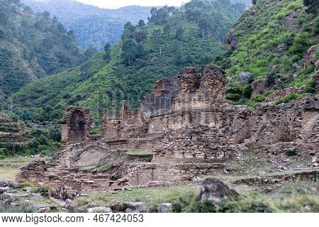 The Tokar Dara Najigram Stupa And Monastery Site Consists Of A Large Stupa, The Associated Monastery