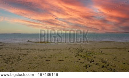 Blue Water Of Barwon River At Barwon Heads In Geelong, Australia