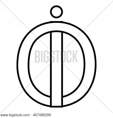 Logo Sign Io Oi Icon, Nft Interlaced Letters I O
