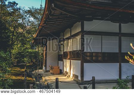 12 April 2012 A Silver Pavillion Ginkakuji Temple Kyoto Japan