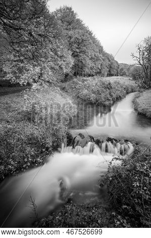 Robbers Bridge In Exmoor National Park