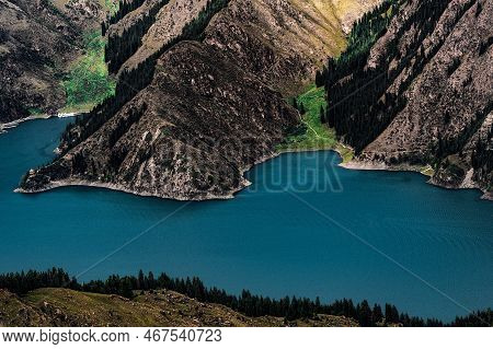 Landscape Of Tianshan Tianchi Scenic Area, Xinjiang, China