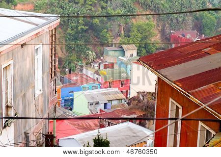 Ulice v Valparaiso