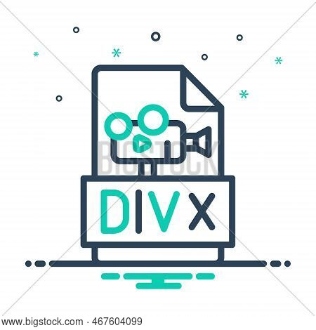 Mix Icon For Divx Application Download Folder Multimedia Documentary Filmmaking Videographer