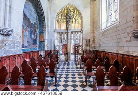 Chapel Of The Holy Spirit In Rue Village, Somme, France