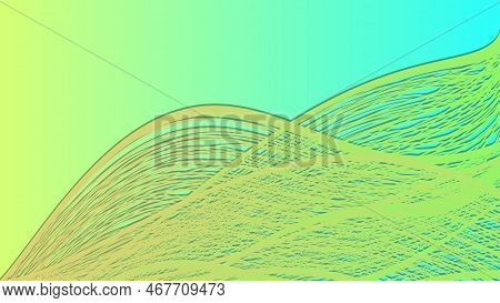 17 Green Line Shape Background Abstract Eps Vector