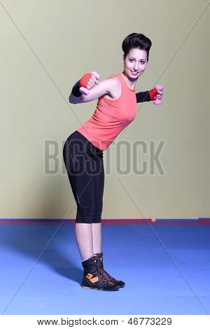 Tae-Bo-Frau