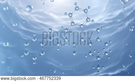 Bortezomib Molecular Structure, 3d Model Anti-cancer Medication, Structural Chemical Formula View Fr