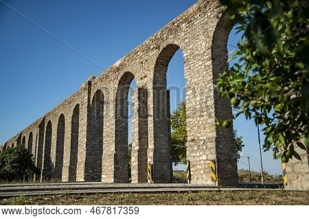 Portugal Alentejo Evora Aqueduct