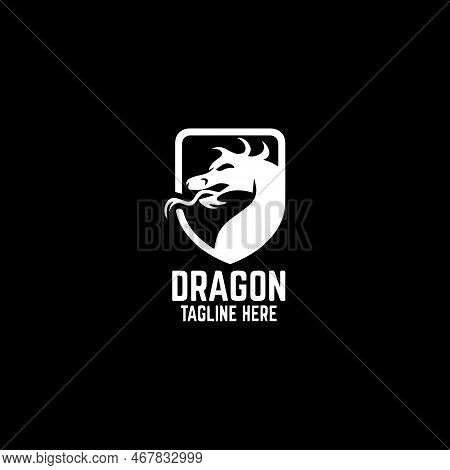 Drogon Tagline Here Beautiful Text Design And Back Background-01