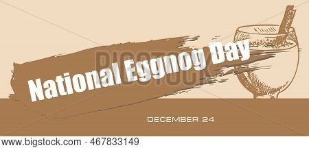 Card For Event December Day - National Eggnog Day