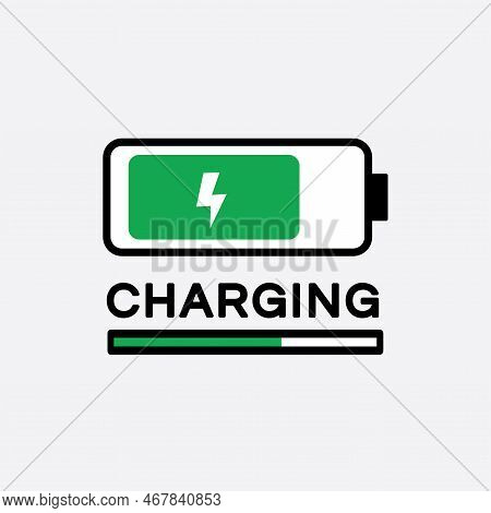 Power Charger Sticker Logo, Power Charger Area