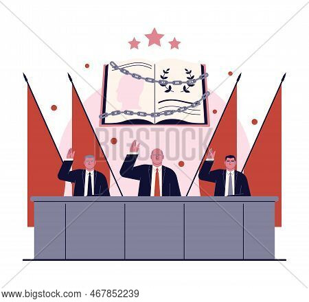 One-party Dictatorship Political Regime Where Single Political Party