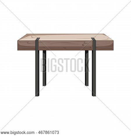Retro Wood Table Vector & Photo (Free Trial) | Bigstock
