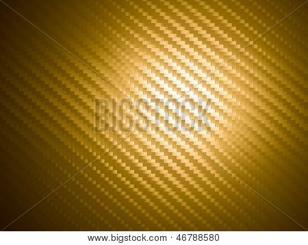 Fondo de oro de fibra de carbono