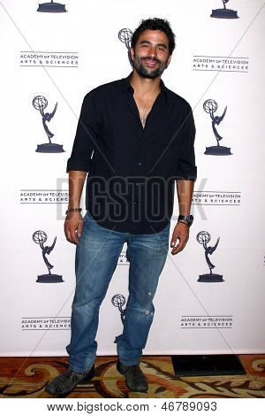 LOS ANGELES - JUN 13: Ignacio Serricchio saapuu Daytime Emmy ehdokkaat vastaanoton esitteli b
