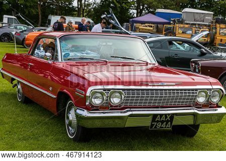 Bath, Uk, June 19, 2022: A 1963 Chevrolet Gmc Impala, Reg No: Aax 794a At The Bath Festival Of Motor