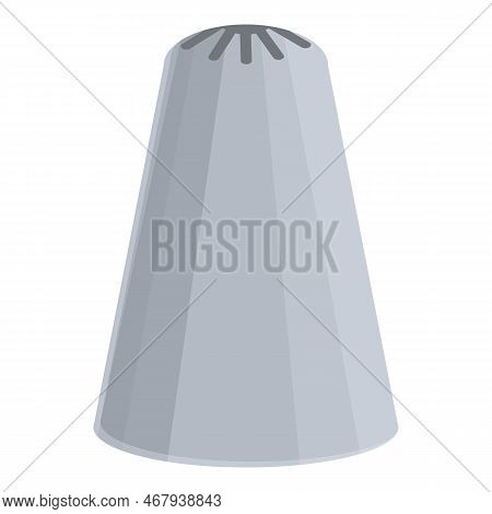 Icing Nozzle Bag Icon Cartoon Vector. Cake Pastry. Baked Tool