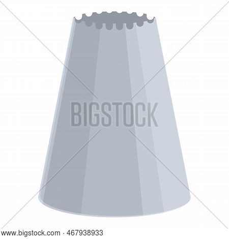 Icing Nozzle Bakery Icon Cartoon Vector. Cake Pastry. Cream Food