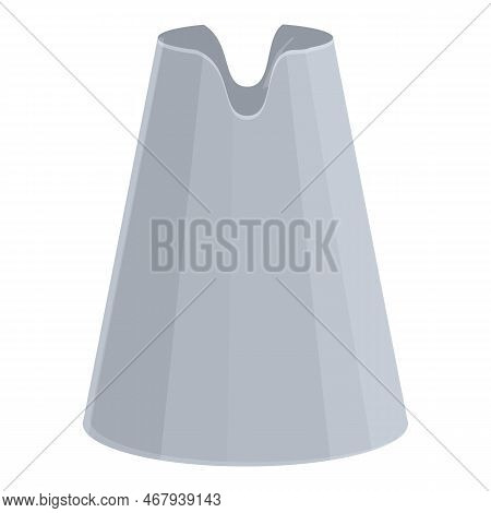 Artist Equipment Icon Cartoon Vector. Icing Nozzle. Tube Pipe