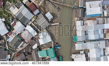 Pulau Ketam, Malaysia - December 26, 2022: Pulau Ketam, Translated, Crab Island, A Small Island Loca