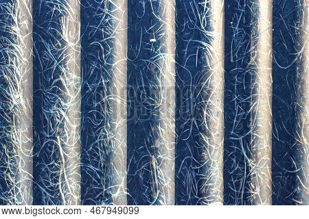 Abstraction Of Blue Textolite Slate, Fiberglass, Blue Background