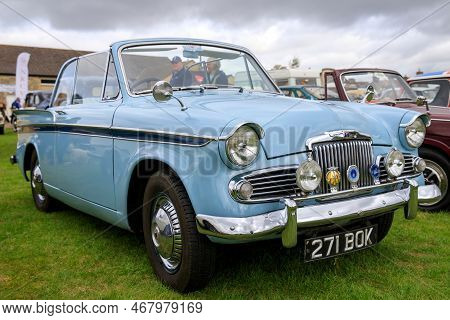 Camerton, Uk: August 11, 2019: A 1960 Sunbeam Rapier, Reg No: 271 Bok At The Norton Radstock Classic