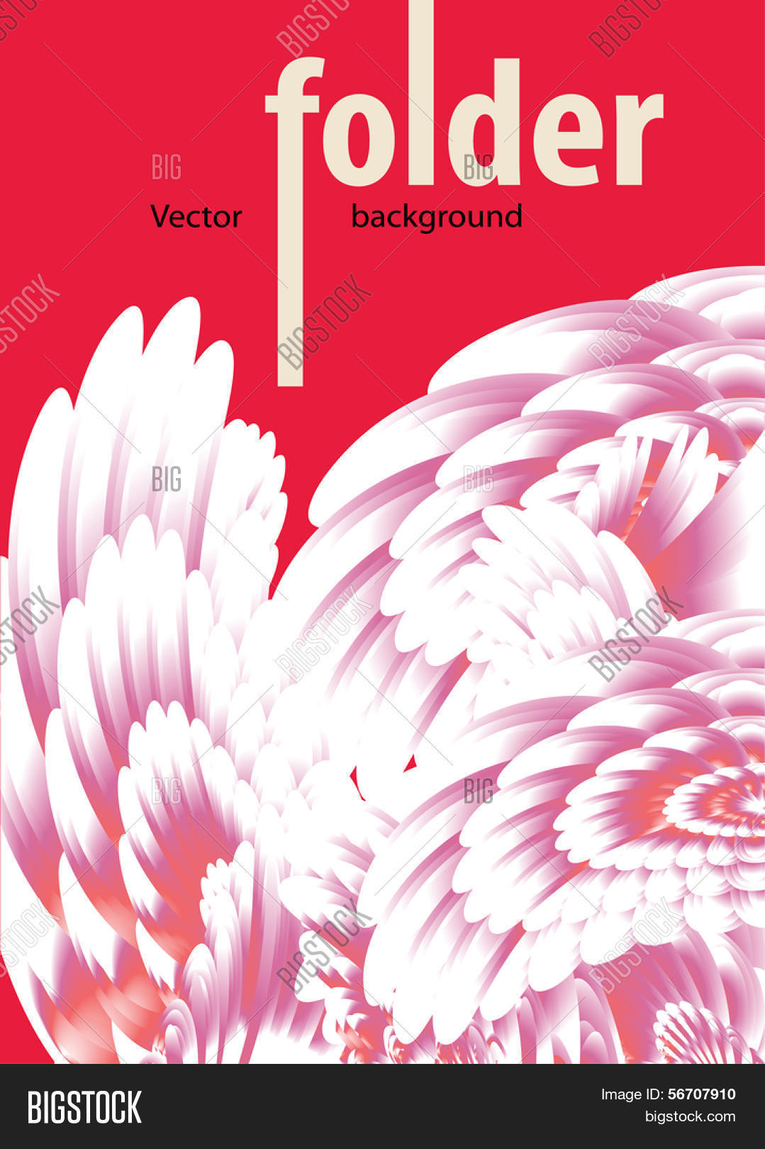 Vector Red Folder Vector & Photo (Free Trial) | Bigstock