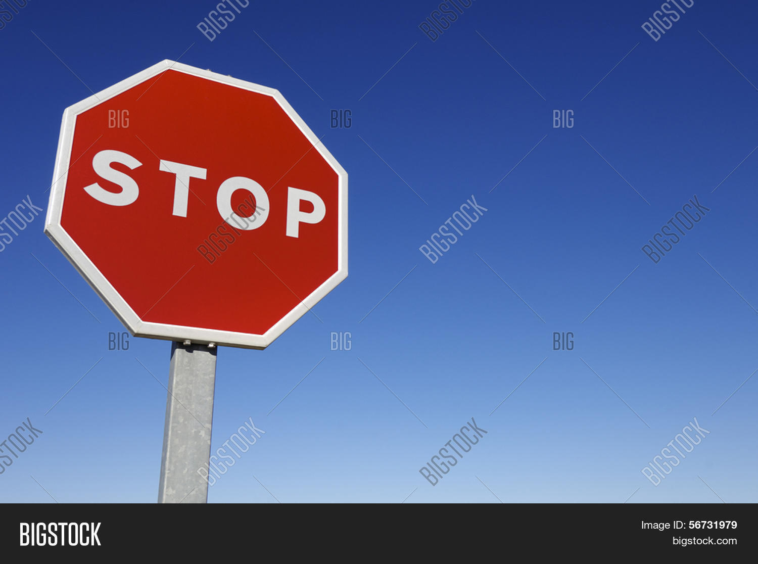 Forefront Stop Sign Image & Photo (Free Trial) | Bigstock