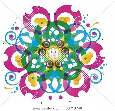 Abstract circles