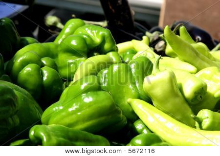 Pimentos verdes