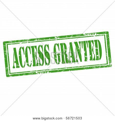 Access Granted-stamp