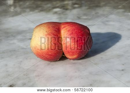 Fresh Apples With Funny Deformations
