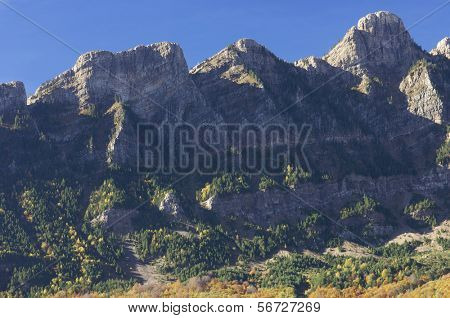 Partacua vuoristossa Pyreneet, Espanja