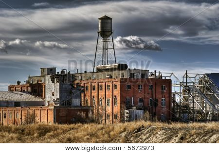 Verlaten Sugar Mill na de Hdr behandeling