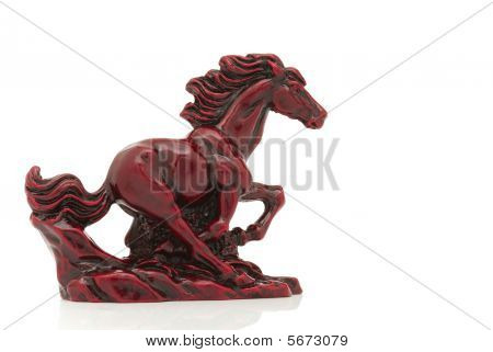 Eski moda Figurine kırmızı ATI
