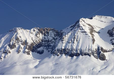 Pico Sabocos, montañas de Tendenera, Valle de Tena, Pirineos, Huesca, Aragon, España