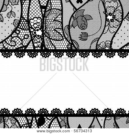 Lacy vintage background.