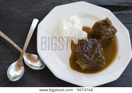 Lepivé pudink a smetanou