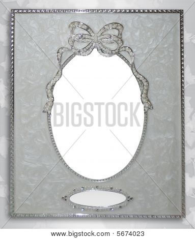 Jalokivikoristeinen Wedding Picture Frame