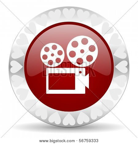 de dag van Valentijnskaarten filmpictogram