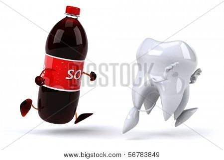 Tooth and soda
