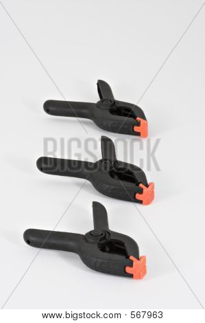 Three Clamps
