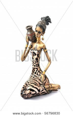 Statuette Of A Young Girl