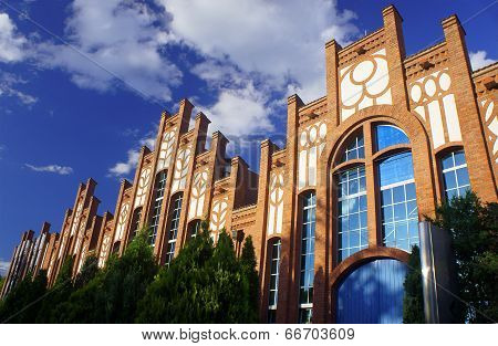 Pseudo-Gothic facade