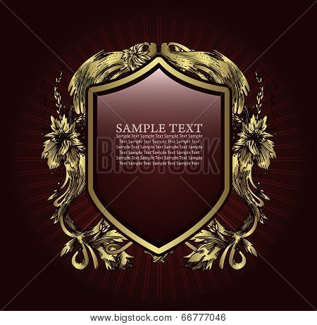 Shield Banner Vector