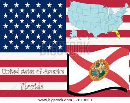 Florida State Illustration