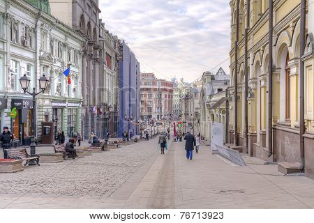 Moscow. Kuznetsky Most Street
