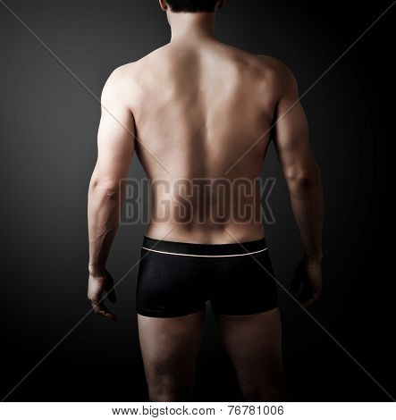 Muscular Young Sexy Handsome Man