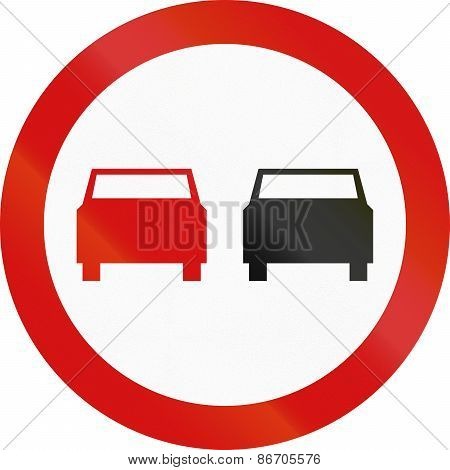 No Overtaking In Poland